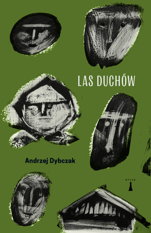 Okładka książki Andrzeja Dybczaka pt. „Las duchów”.