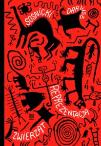 Okładka książki Dariusza Sośnickiego pod tytułem „Reprezentacja zwierząt”.