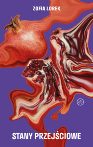 Okładka książki Zofii Lorek pod tytułem „Stany przejściowe”.