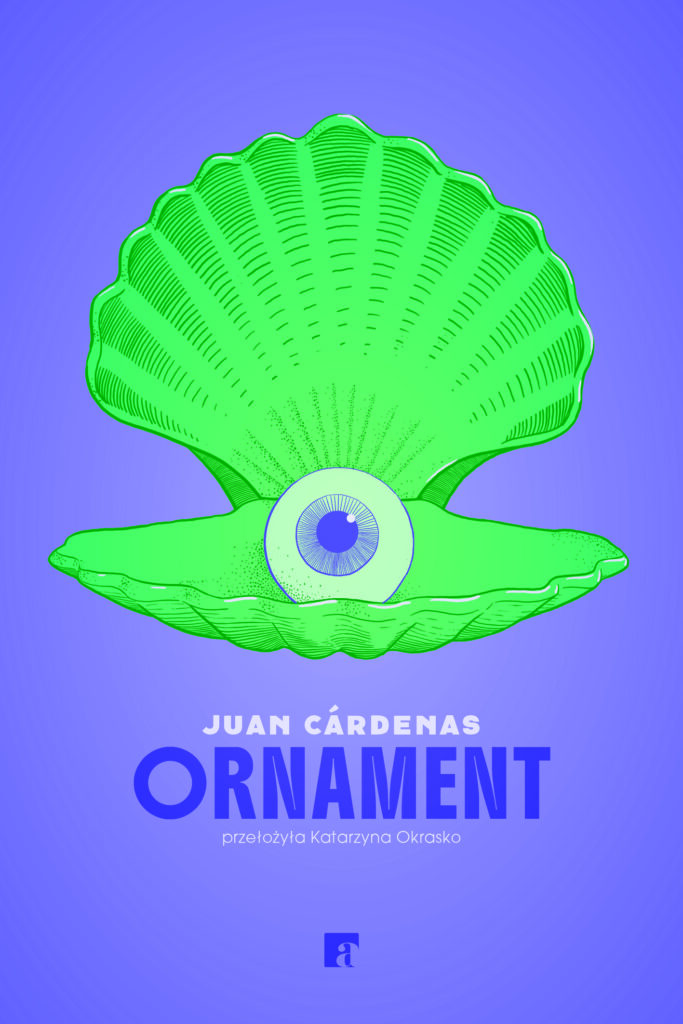 Okładka książki Juana Cárdenasa pod tytułem „Ornament".