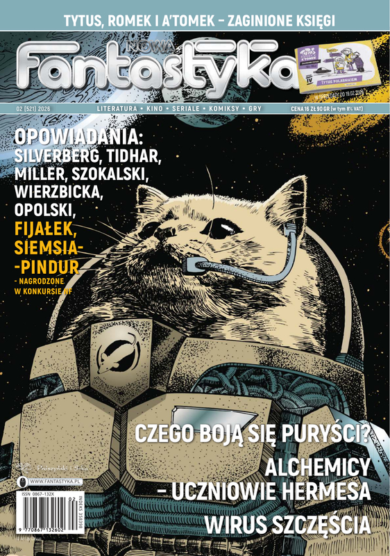 Okładka czasopisma „Nowa Fantastyka” 2026, nr 2