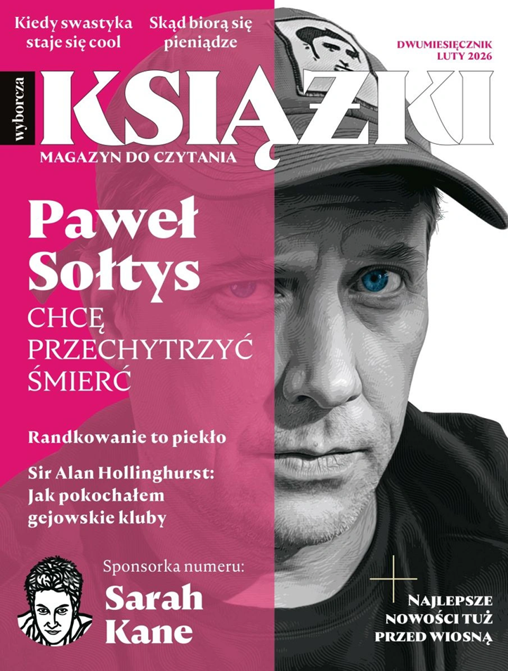 Okładka czasopisma „Książki. Magazyn do czytania” 2026, nr 1.