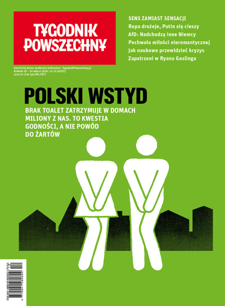Okładka czasopisma „Tygodnik Powszechny” 2026, nr 12.