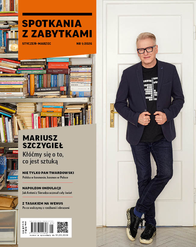 Okładka czasopisma „Spotkania z Zabytkami” 2026, nr 1