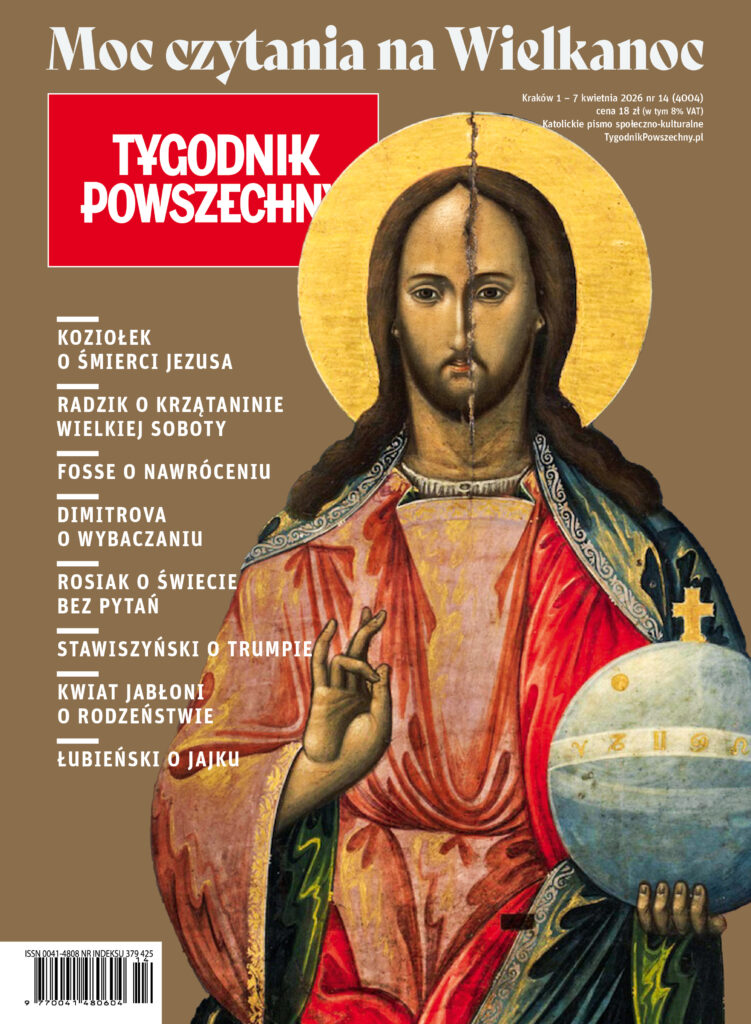 Okładka czasopisma „Tygodnik Powszechny” 2026, nr 14.