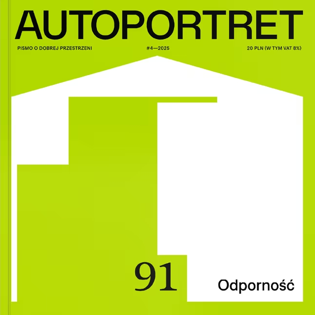 Okładka czasopisma „Autoportret” 2025, nr 4.