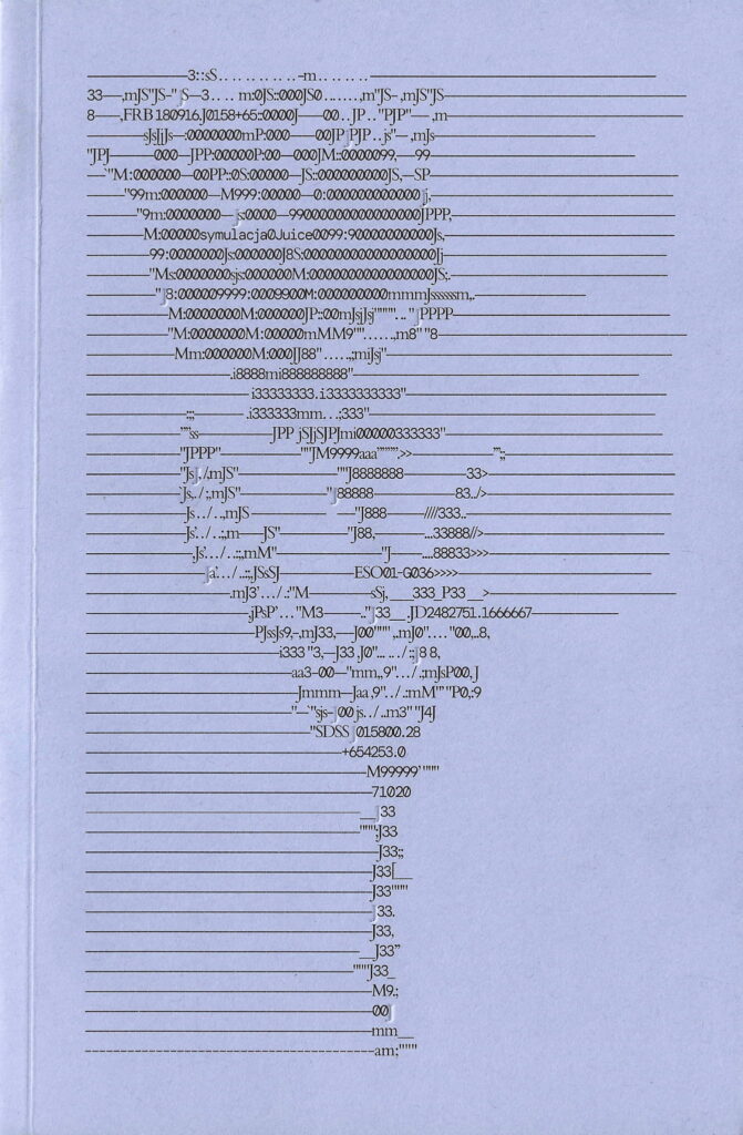 Okładka książki Dobromiły Dobro pod tytułem „symulacja JUICE”.