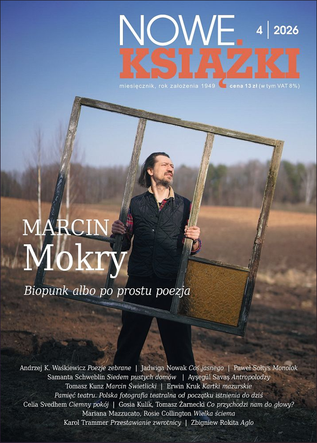 Okładka czasopisma „Nowe Książki” 2026, nr 4.