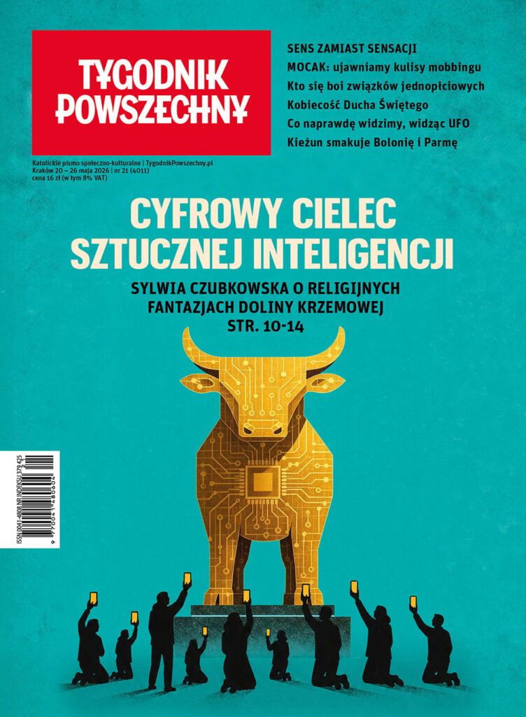 Okładka czasopisma „Tygodnik Powszechny” 2026, nr 21.