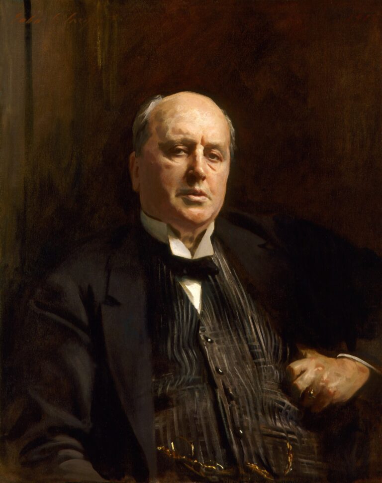 Henry James, portret pędzla Johna Singera Sargenta (1913) ze zbiorów National Portrait Gallery / Domena publiczna / Public domain