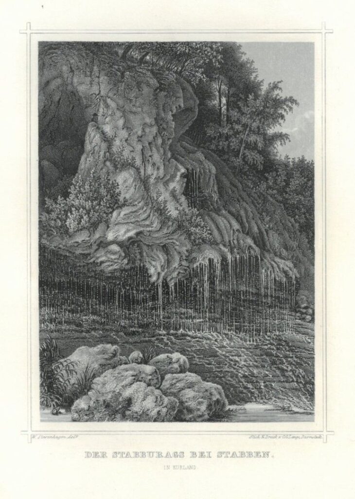 Staburags, W.S. Stavenhagen, 1866, zbiory własne.