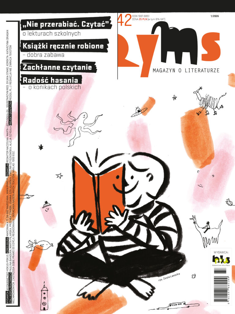 Okładka kwartalnika „Ryms” 2026, nr 1.