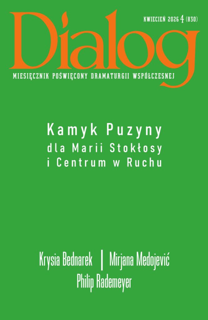 Okładka miesięcznika „Dialog” 2026, nr 4.