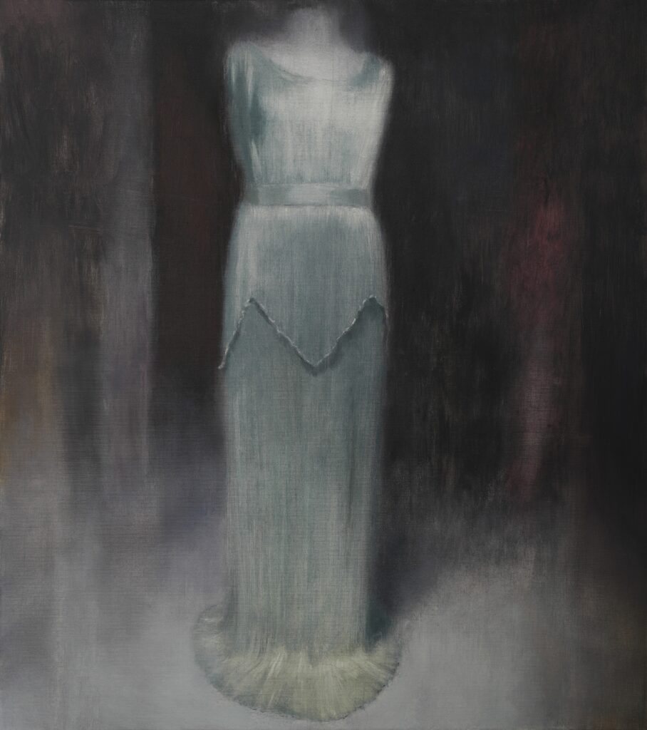 Łukasz Stokłosa, „Mariano Fortuny 1934” (2026), oil on canvas, 90x80 cm.