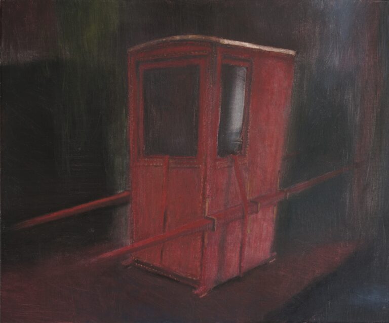 Łukasz Stokłosa, „Naples” (2025), oil on canvas, 50x60 cm.