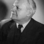 Melchior Wańkowicz (ok. 1950), fot. Władysław Miernicki, źródło: Narodowe Archiwum Cyfrowe, sygnatura: 20-112 / Domena publiczna / Public domain.