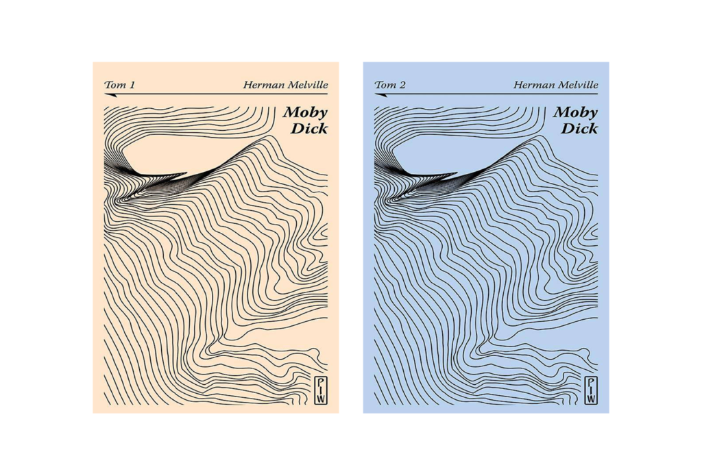 „Moby Dick” Hermana Melville’a w opracowaniu graficznym Łukasza Piskorka, tłum. Bronisław Zieliński, Warszawa: Państwowy Instytut Wydawniczy, 2018.