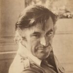 Ted Hughes na obwolucie pierwszego amerykańskiego wydania „Gaudete” (1977). Fot: Layle Silbert, Public domain / Domena publiczna.
