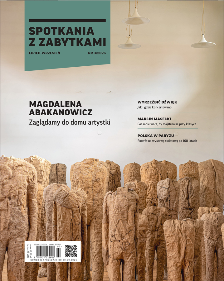 Okładka czasopisma „Spotkania z Zabytkami” 2026, nr 3.