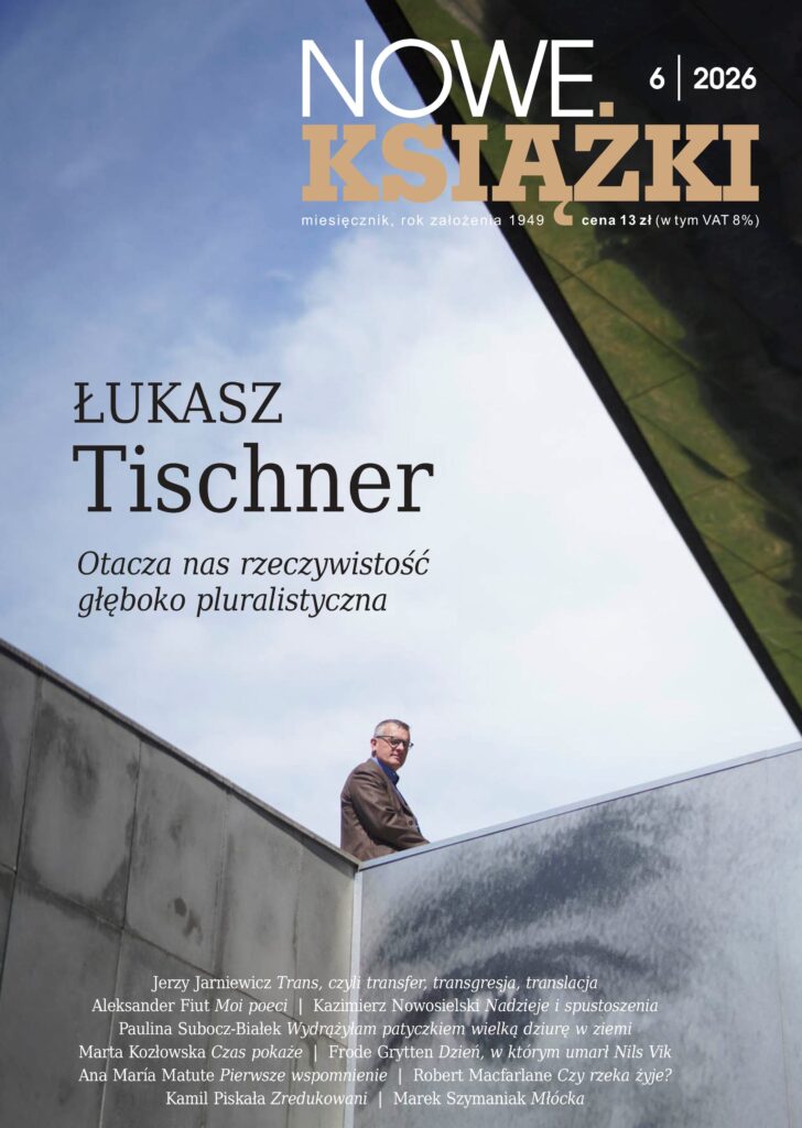 Okładka miesięcznika „Nowe Książki” 2026, nr 6.